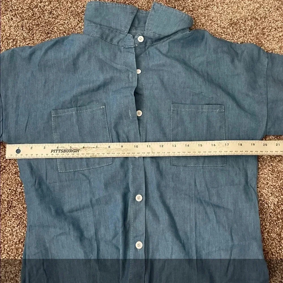 Denim Dress M w/Pockets‎ - Picture 5 of 5